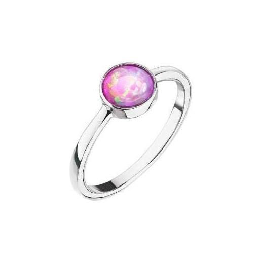Evolution Group anello silver ring with pink opal 15001.3 pink - circuit: 52 mm seg0608-52 marca, estándar, metallo non prezioso, nessuna pietra preziosa
