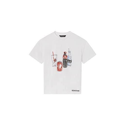 Mayoral maglietta m/c refresh per bambini e ragazzi bco-rosso 12 anni (152cm)