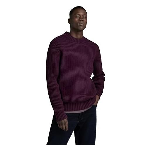 G-STAR RAW essential knitted sweater donna , viola (lt maze d23731-d447-8880), l