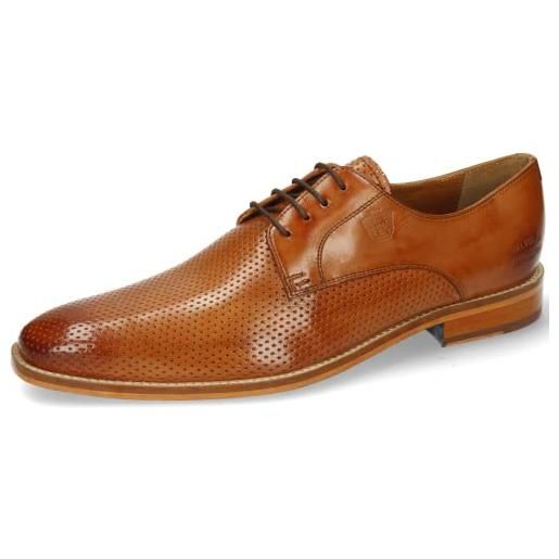 Melvin & hamilton mh hand made shoes of class martin 1, scarpe stringate derby uomo, marrone (brown tan/berlin), 42 eu
