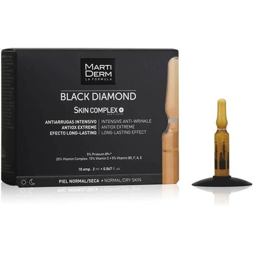 MartiDerm black diamond - skin complex advanced chrono-aging control, 10 fiale