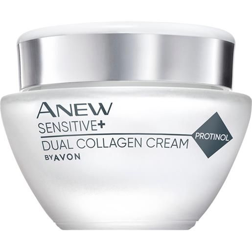 AVON anew sensitive+ dual collagen cream crema anti-età viso 50 ml