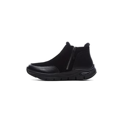 Skechers, winter boots donna, black, 38 eu