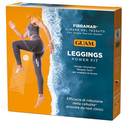 Lacote guam leggings fibramar power fit grigio s/m