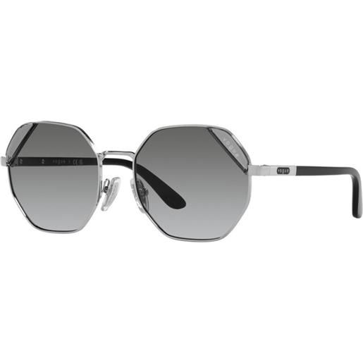 Vogue vo4268s 323/11 | occhiali da sole graduati o non graduati | metallo | oversize | argento | adrialenti