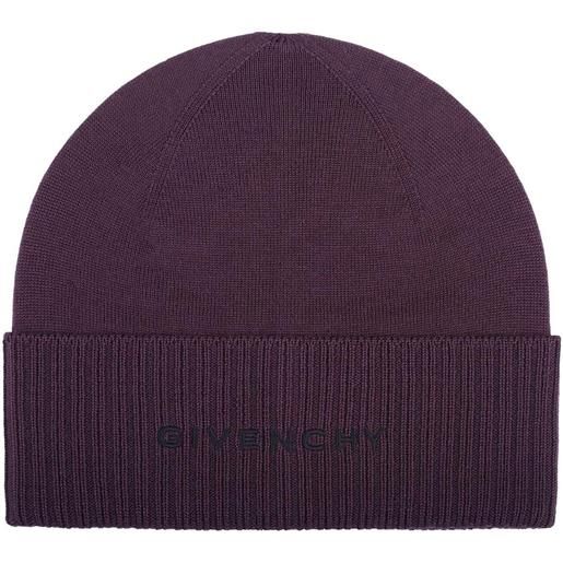 Givenchy wool logo hat