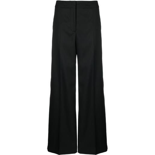 Calvin Klein pantaloni con apllicazione - nero