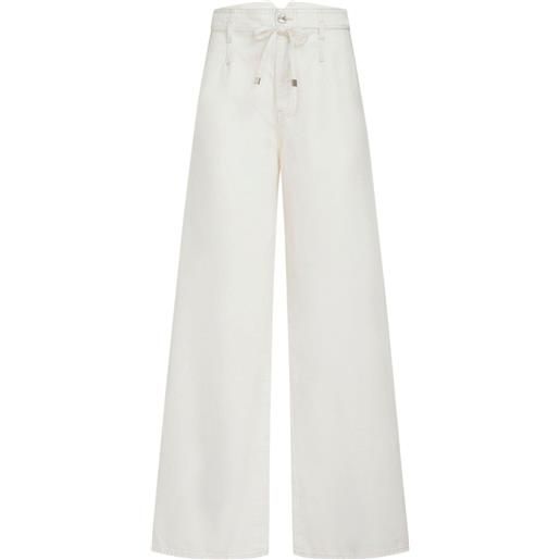 ETRO jeans a gamba ampia - bianco