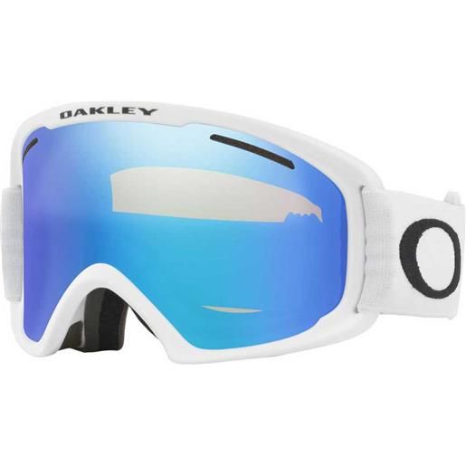 Oakley o frame 2.0 pro xl ski goggles bianco violet iridium/cat3 + persimmon/cat1