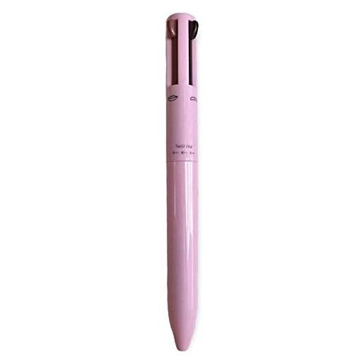 SHOP-STORY - penna matita per trucco 4 colori - qibest pensil - eye liner, rossetto, matita per sopracciglia - impermeabile effetto naturale