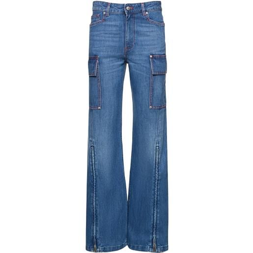 STELLA MCCARTNEY jeans cargo in denim