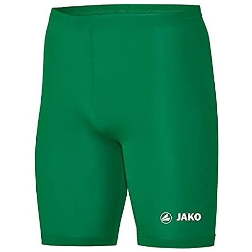 Jako basic 2.0 pantaloncini, unisex, verde, s