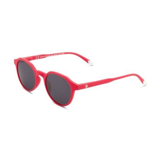BARNER - occhiali da sole polarizzati unisex, protezione e stile per uomo e donna, rosso borgogna