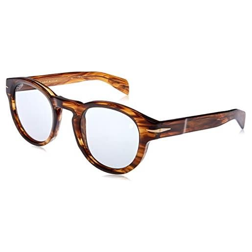 David Beckham db 7041/s sunglasses, ex4/qt brown horn, 48 unisex