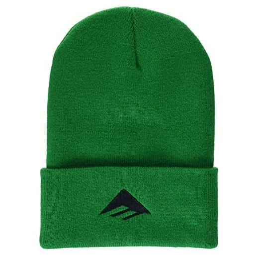 Emerica berretto triangolo, verde, taglia unica uomo