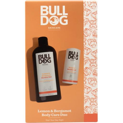 Bulldog lemon & bergamot body care duo 1