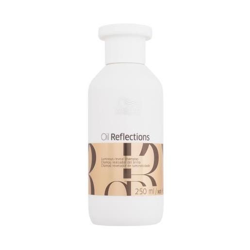 Wella Professionals oil reflections luminous reveal shampoo 250 ml shampoo per capelli lucenti per donna