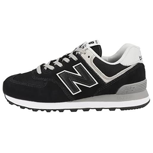 New Balance 574, sneaker donna, grigio nimbuscloud, 44 eu