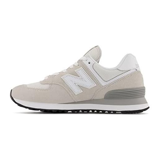 New Balance 574, sneaker donna, grigio nimbuscloud, 44 eu
