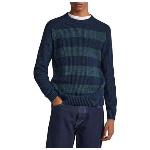 Pepe Jeans sheldon, maglione uomo, blu (dulwich), xxl