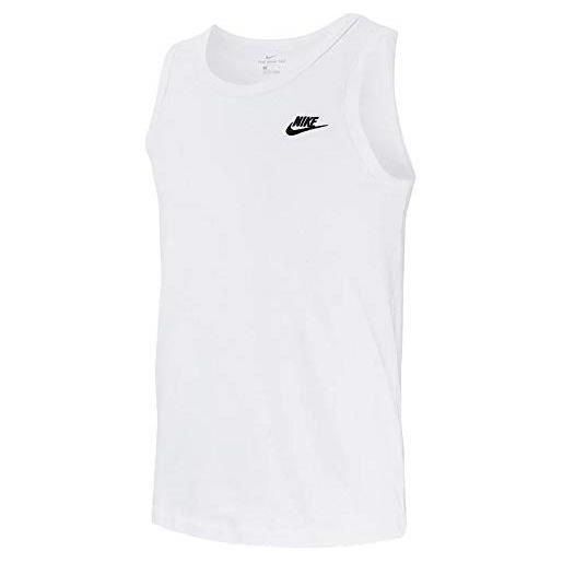 Nike canotta sportswear bianco xxl (xx-large)