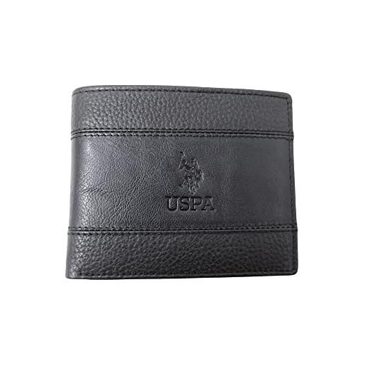 U.S. Polo Assn. portafoglio con portamonete wiuuo2254mha nero