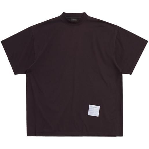 Balenciaga t-shirt sample sticker - grigio