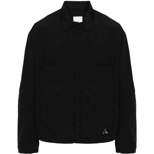 ROA giacca-camicia con stampa - nero