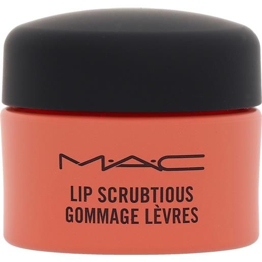 MAC lip scrubtious gommage lèvres candied nectar esfoliante zucchero