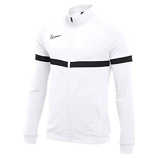 Nike y nk dry acd21 trk jkt k - giacca sportiva da bambino, unisex - bambini, cw6115-453, ossidiana/bianco/blu/bianco, 8-10 anni