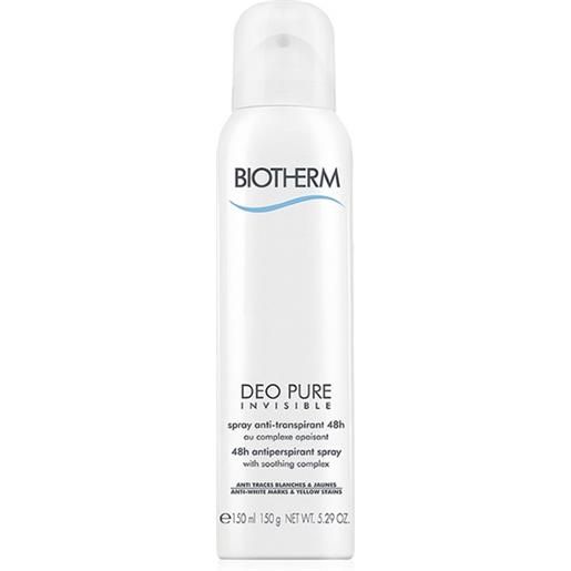 Biotherm deodorante deo pure invisible spray 150ml