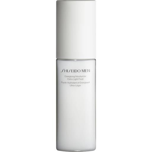 Shiseido energizing moisturizer extra light fluid - crema viso uomo 100ml