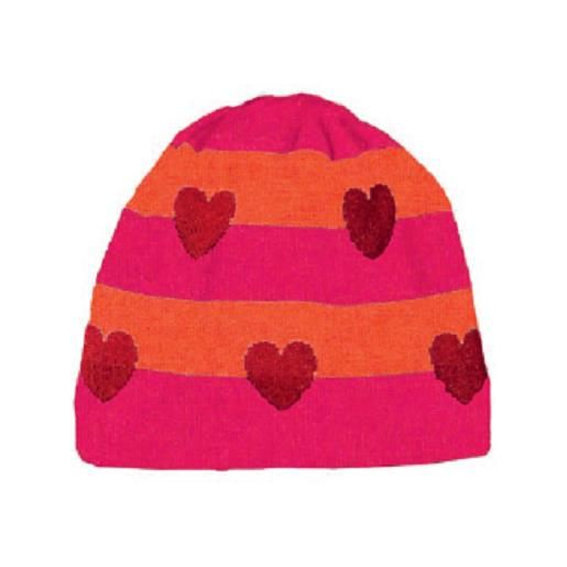 Moschino berretto arancio e rosa art. 2832v009