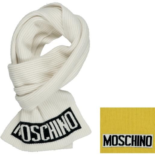 Moschino sciarpa gialla art. 5541v005