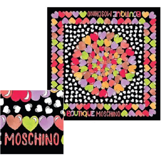 Moschino foulard seta multicolor art. M2824v004