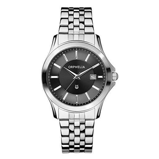 Orphelia or53770948 - orologio da polso da uomo, cinturino in acciaio inox colore argento