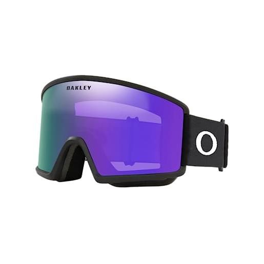 Oakley target line l schneebrille 2023 matte black/violet iridium