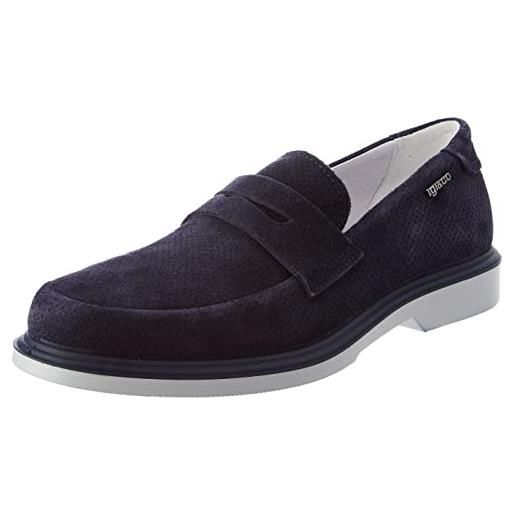 Igi&co uomo garret, mocassino, blu, 42 eu