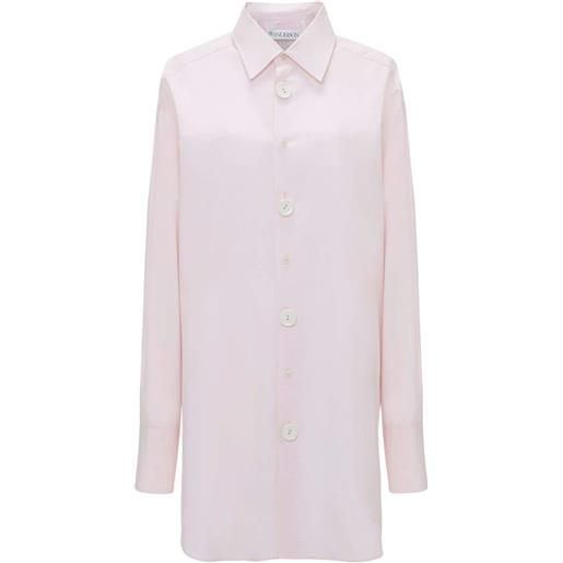 JW Anderson camicia a maniche lunghe - rosa