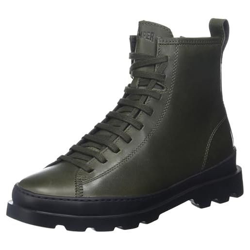 Camper brutus-k400325, mid calf boot donna, verde scuro, 36 eu