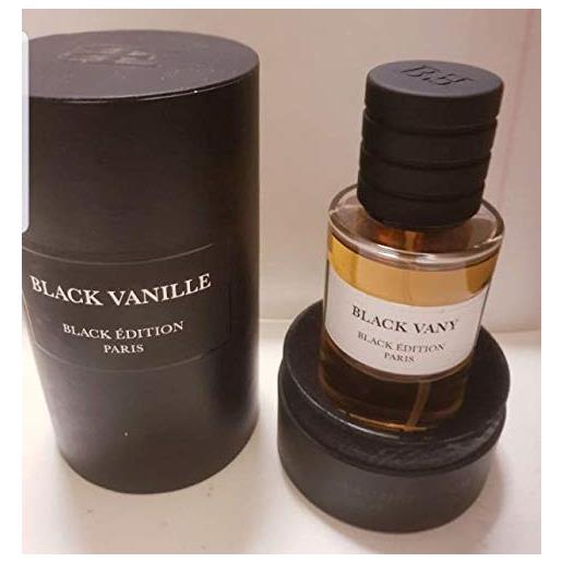 Black Edition profumo black vaniglia Black Edition | aisha | vaniglia sontuosa | sultan | supremo baccarrat vaniglia | bella | qatar | donna, 50 ml, idea regalo, intensa