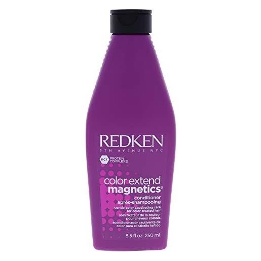 Redken color extend magnetics balsamo, conditioner professionale | capelli colorati trattati | preserva e mantiene il colore brillante e luminoso più a lungo | 300 ml