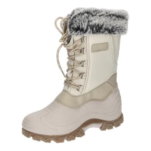 CMP girl magdalena boots-3q76455j, snow boot, gesso, 35 eu