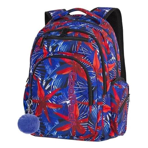 Coolpack 88084cp, zaino per la scuola flash hawaian blue, multicolor
