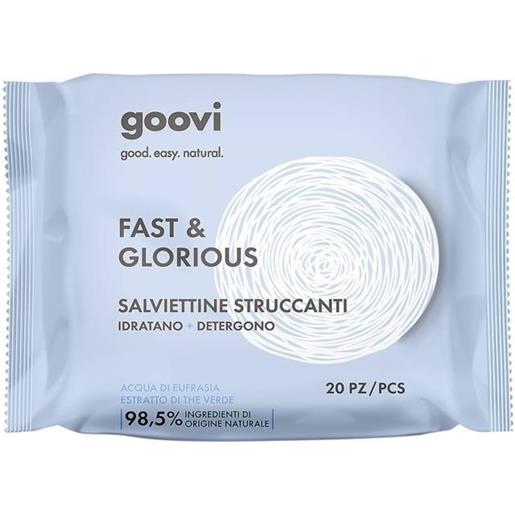 Goovi the good vibes company Goovi salviettine struccanti 20 pezzi