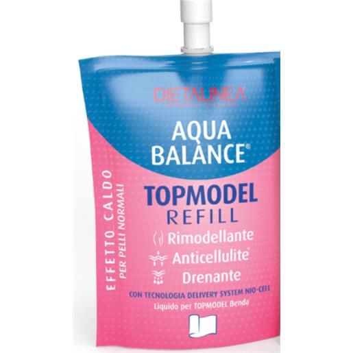Dietalinea aqua balance topmodel system refill effetto caldo 200 ml