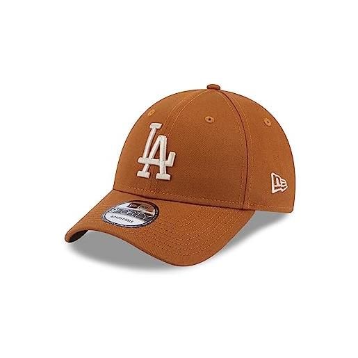 New Era los angeles dodgers mlb league essential brown 9forty adjustable cap - one-size