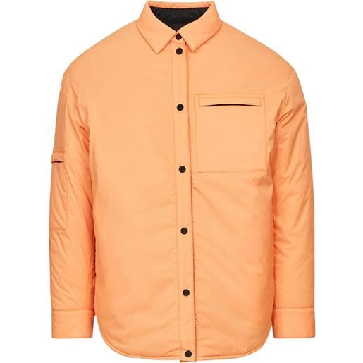 Aztech Mountain giacca-camicia imbottita pillow - arancione