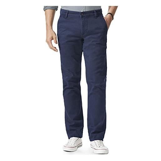 Dockers alpha original khaki, pantaloni uomo, nero, 32w / 34l