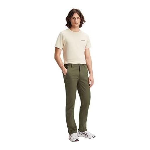 Dockers alpha original khaki, pantaloni uomo, verde (Dockers olive), 30w / 34l